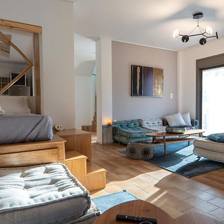 Apollonas & Sibylla Villa Chorio  Extérieur photo