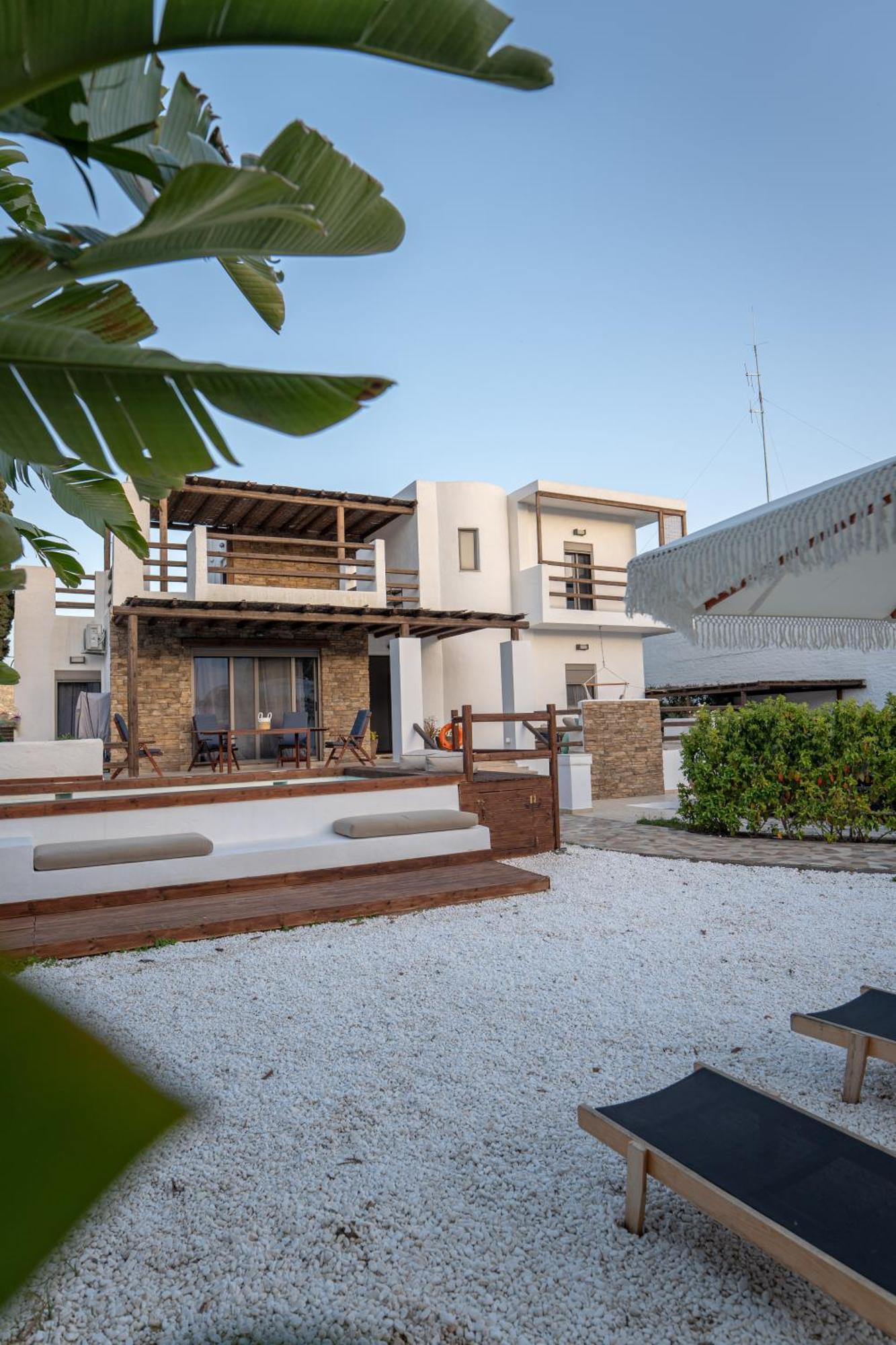Apollonas & Sibylla Villa Chorio  Extérieur photo