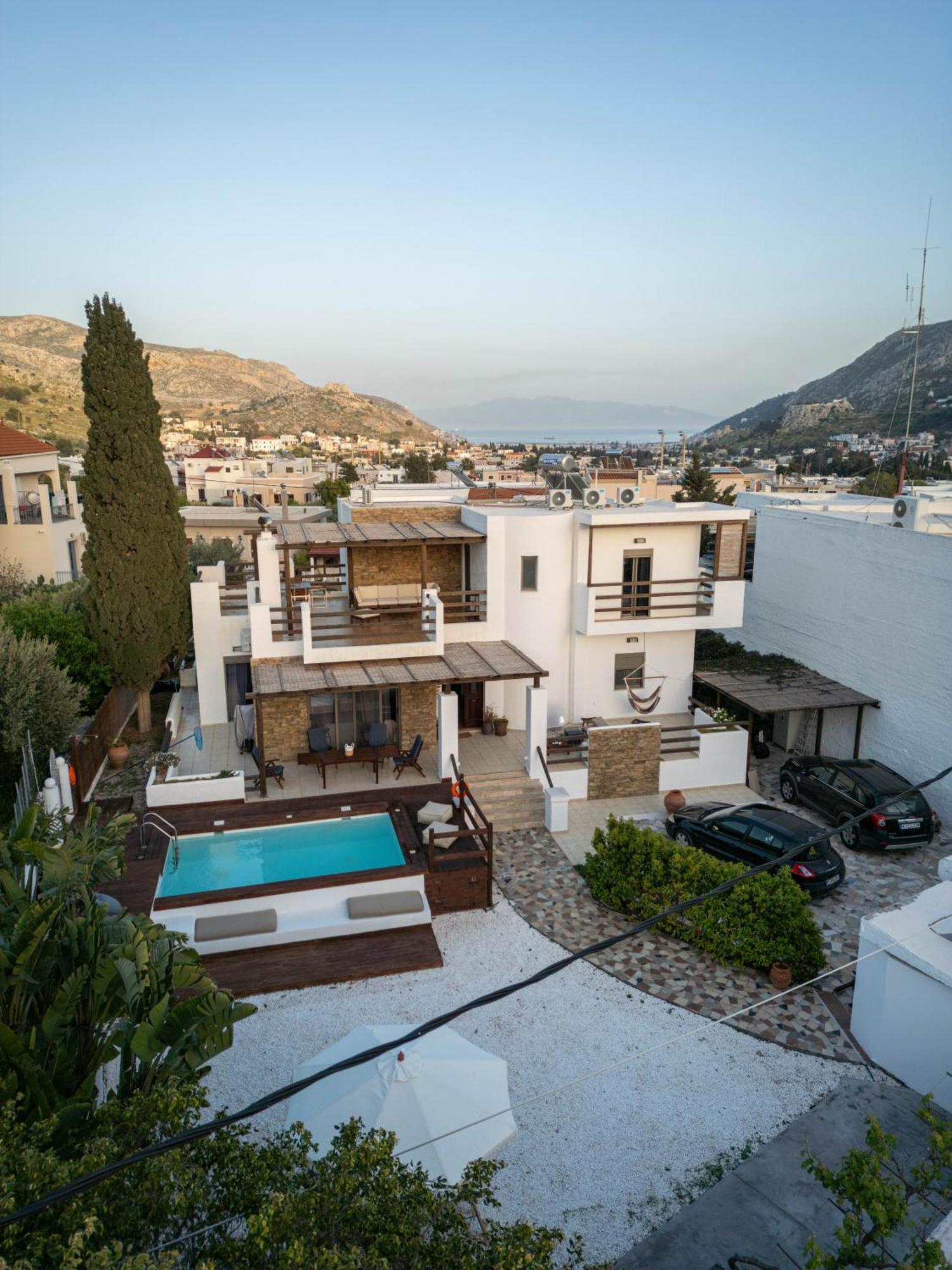 Apollonas & Sibylla Villa Chorio  Extérieur photo