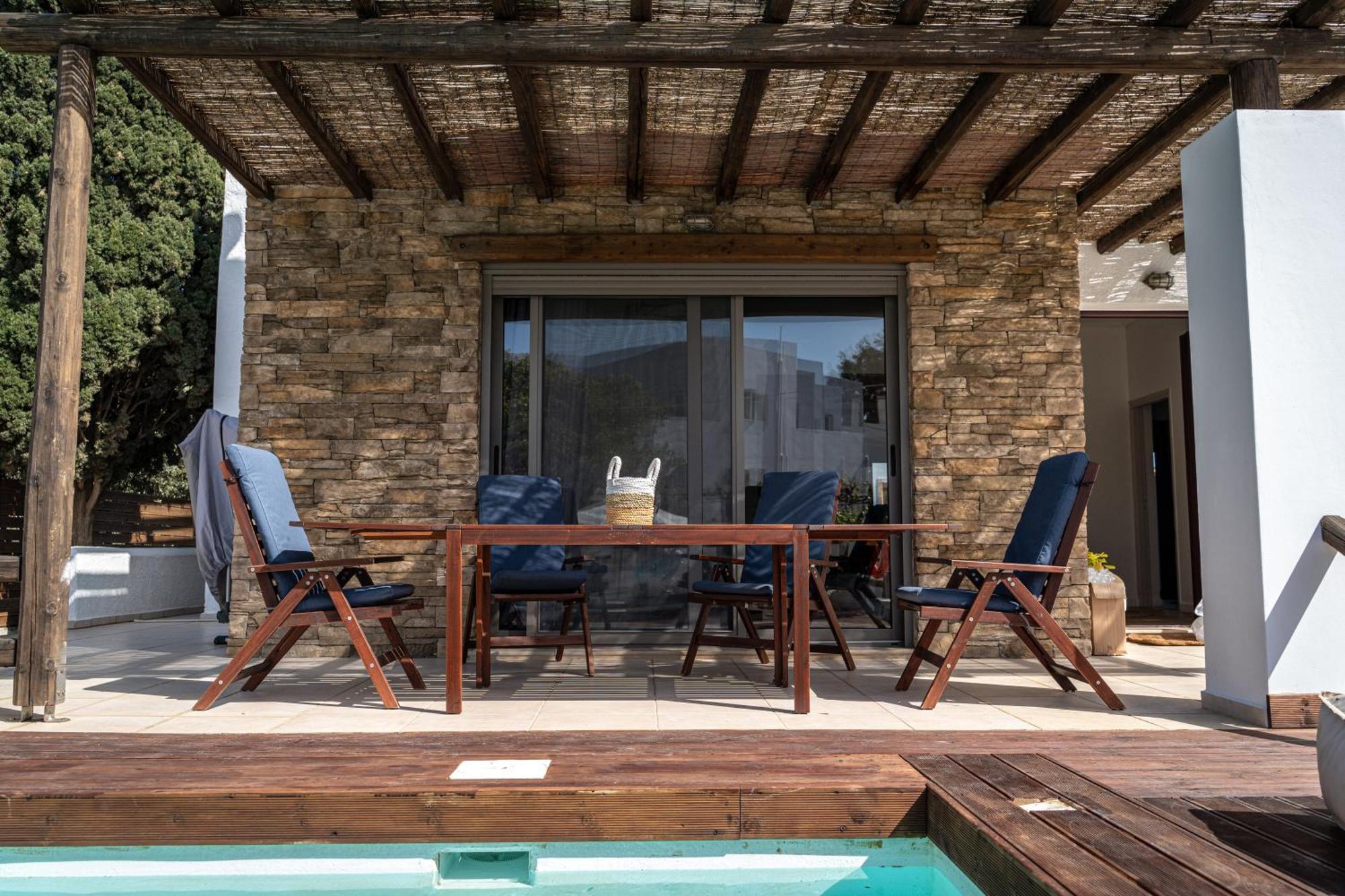 Apollonas & Sibylla Villa Chorio  Extérieur photo