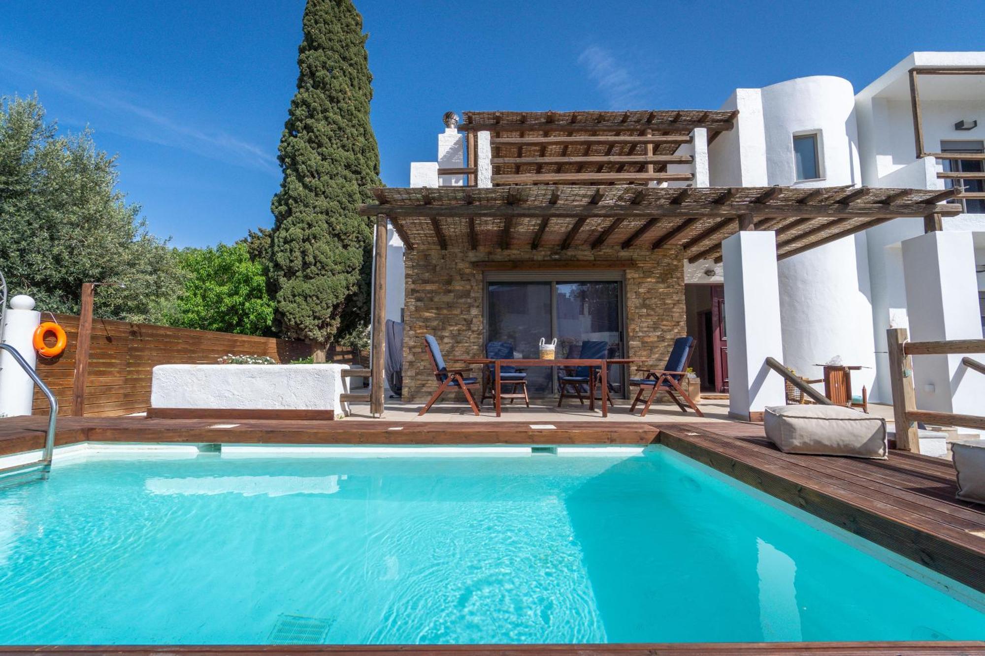 Apollonas & Sibylla Villa Chorio  Extérieur photo
